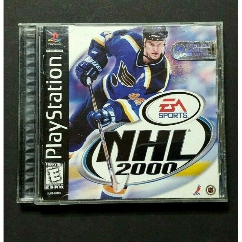 NHL 2000 (Sony PlayStation 1 1999 PS1 Complete 1121l31pb20